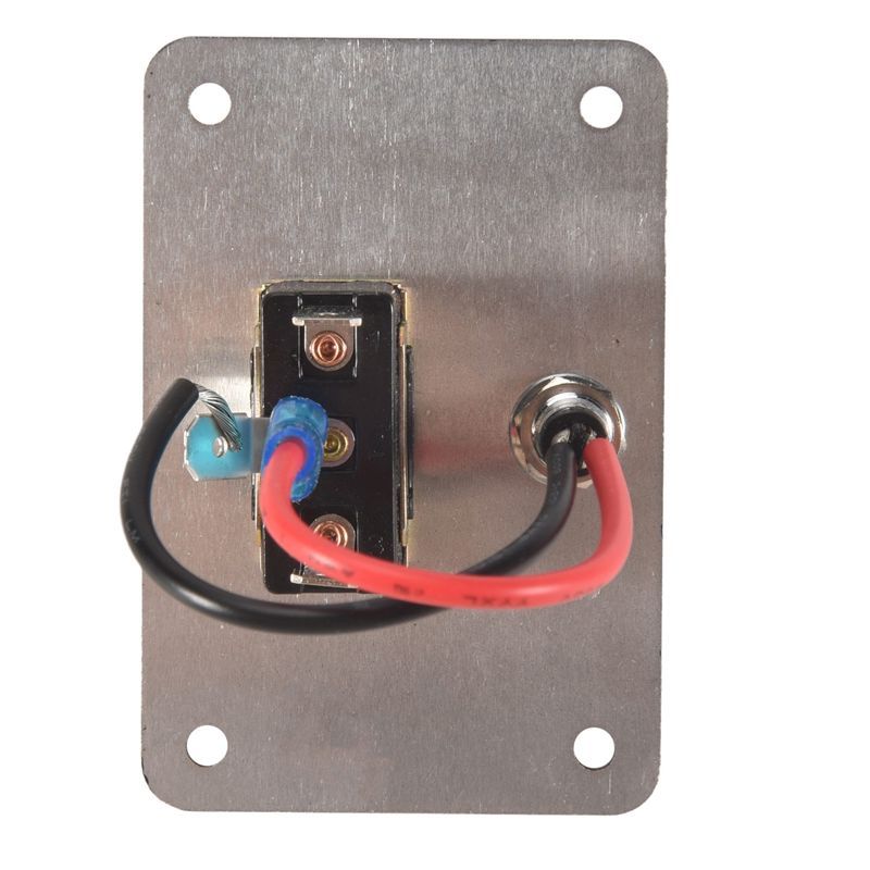 Marine Boat Anchor Windlass Return Toggle Switch Aluminum Plate 2 Way Led Light Up/Down Toggle Switch Anchor Winch