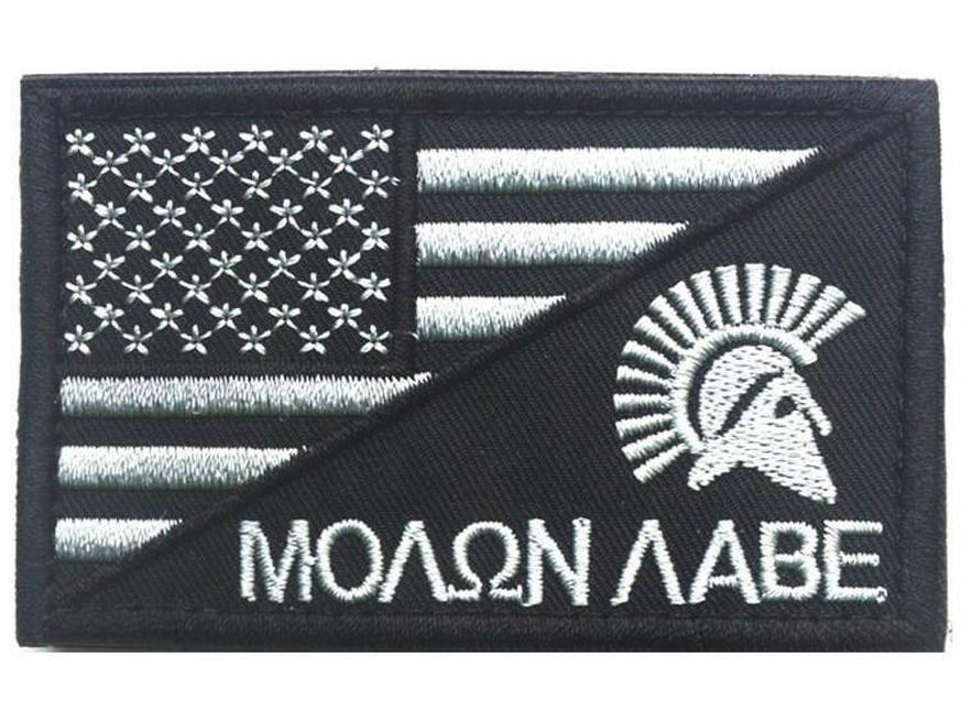 US Flag & Punisher Spartan Tactical Velcro Armband