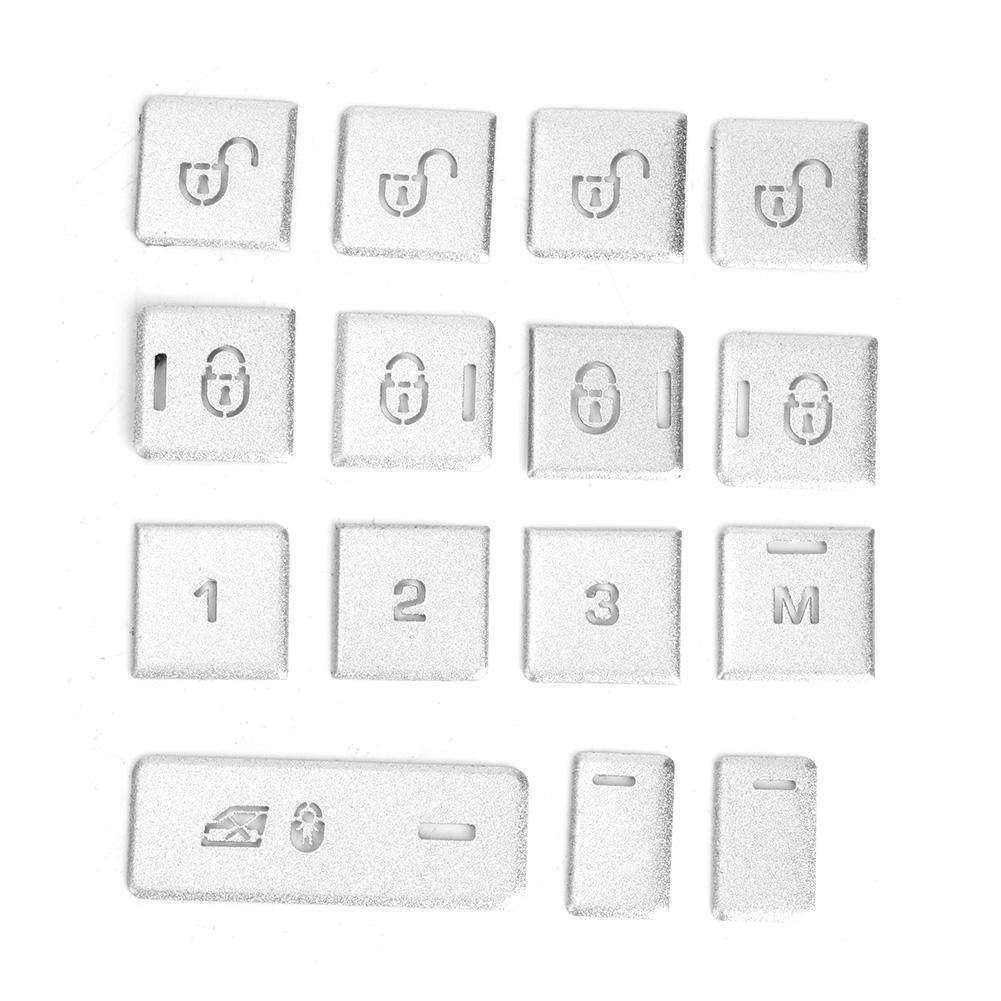 

15pcs Door Window Switch Button Cover Trim Fit for Range Rover Sport 1417