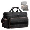 Oversized 14Inch Industrial Strength Tool Bag Bag Reinforced Handles Organized Storage For Contractors DIY