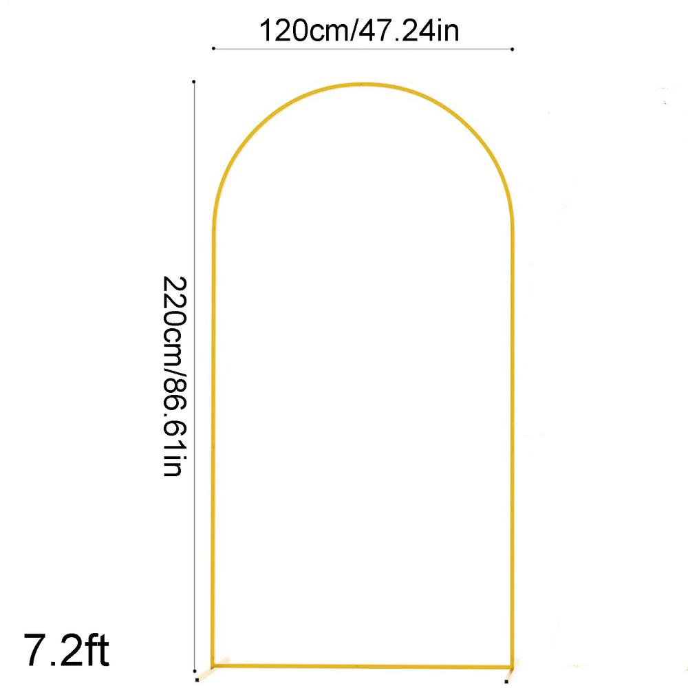 Metalen Boog Achtergrond Stand Goud Bruiloft Feest Boog Achtergrond Deur Frame Voor Verjaardagsfeesten Ballon Bloem Decoraties