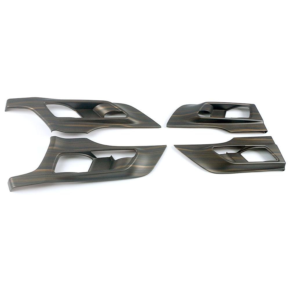 For GWM Tank 300 2024 2024 RHD LHD Inner Door Handle Frame Cover Trim Interior Accessories Black Carbon Decor Refit Sticker