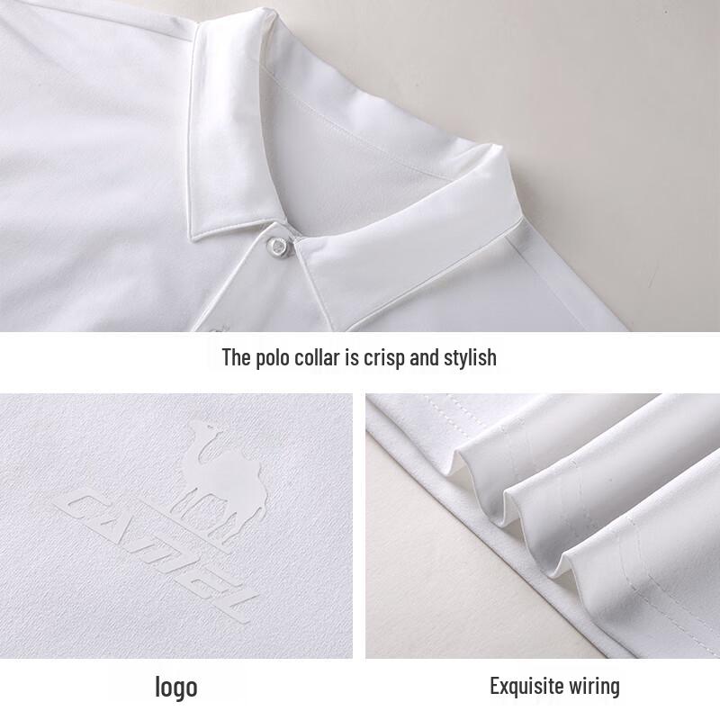 Camel Men's Quick Dry Sport Polo Shirt