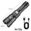 Nu Feng High-Power Rechargeable LED Flashlight
