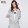 Teenie Weenie Bear Logo Hooded Short Jacket
