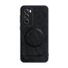 Magnetic Wireless Charge Leather Phone Case for Oppo Reno 12 11 10 9 8 7 Pro / 10 Pro+ / Find X5 Lite Luxury Soft Bumper Cover