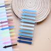 Journaling Supplies Arrow Index Tab Stickers, Translucent PET Page Markers, Document Classification Labels Colorful Sticky Flags for Organizing