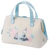 Skater Insulated Lunch Bag with Clasp, Moomin Design, Light Color, KGA1