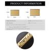 Business 6/10 Slots Credit Card Holder Anti RFID Slim Debit Box Stainless Metal Case Porte Carte Travel