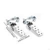 Foot Pegs Rest Modified Parts Part Footboard Rear Seat Pedal Folding Accessory