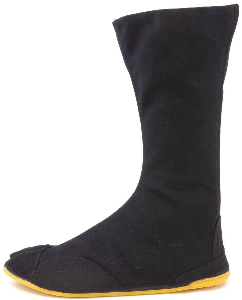 Rikioh Sewn-on Tabi with Zipper, 12 Zippers, Black, 25.5cm, ZF12