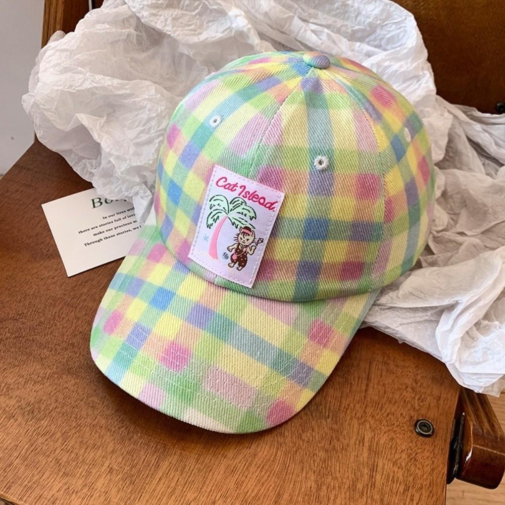 Embroidery Baseball Hat Spring Summer Snapback Cap Trendy Peaked Cap  Teenagers
