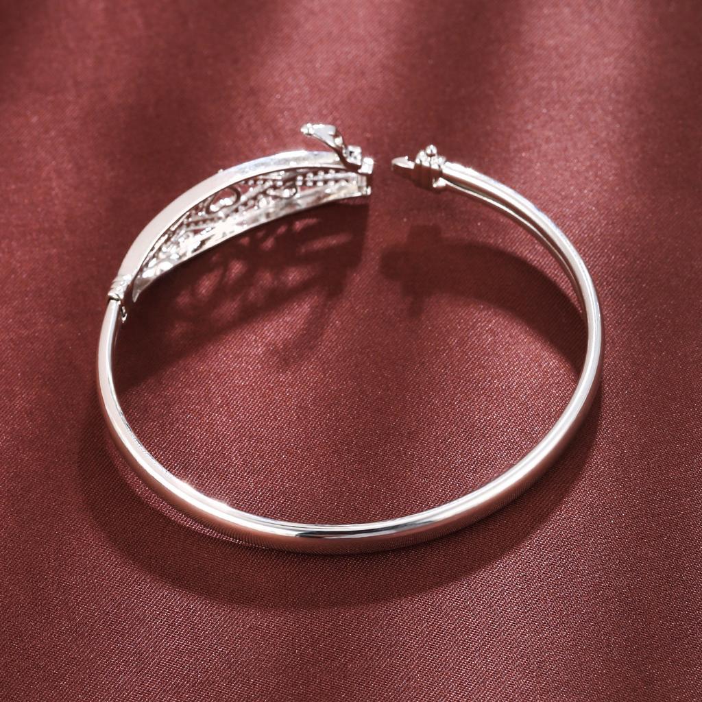 New Ins Trend Exquisite Hollow Love Simple Micro-paved Zircon Bracelet