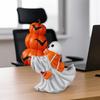 3D Sculpture Ghost Sculpture Cartoon Halloween Figurine Funny Ghost Statue  Office