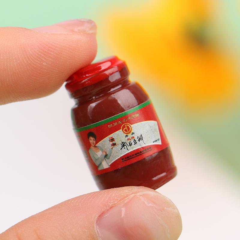 5Pcs Dollhouse Miniature Condiment Model Mini Kitchen Decoration Accessories