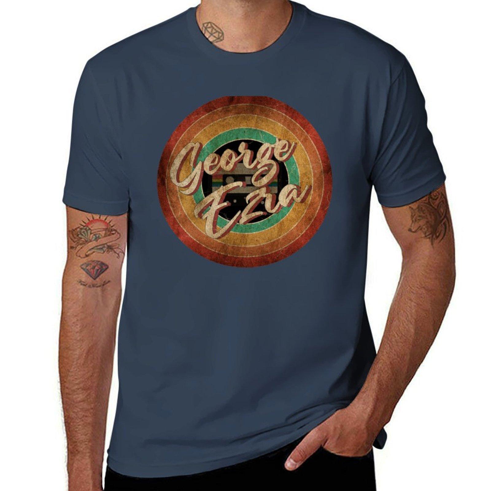 George Ezra Tshirt Soft Lightweight Cotton Tshirt S