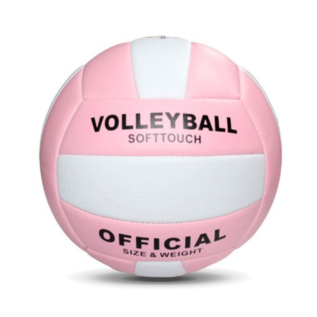 Size 5 Macaron Volleyball PVC 2.7mm Thick for Middle School Entrance Exams and Competitions Professional Match Balls Beach Use