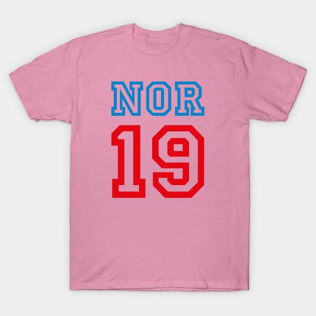 T Shirt Women Norway Harajuku Print Kawaii Tshirt Summer Short Sleeve Female T-Shirt Top Tee