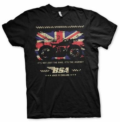 Offiziell lizenziert B.S.A. Motorräder - Die Reise Herren T-Shirt Größen S-XXL