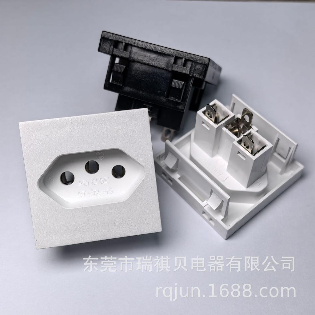45x45 Brazil RT-02-45 Desktop Power Strip and Furniture Socket