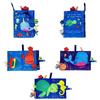 Hot Sale 0-36Month Baby Early Learning Educate Toy Tail Cloth Book Parent-child Interactive Sound Paper Puzzle Cloth Book Rattle