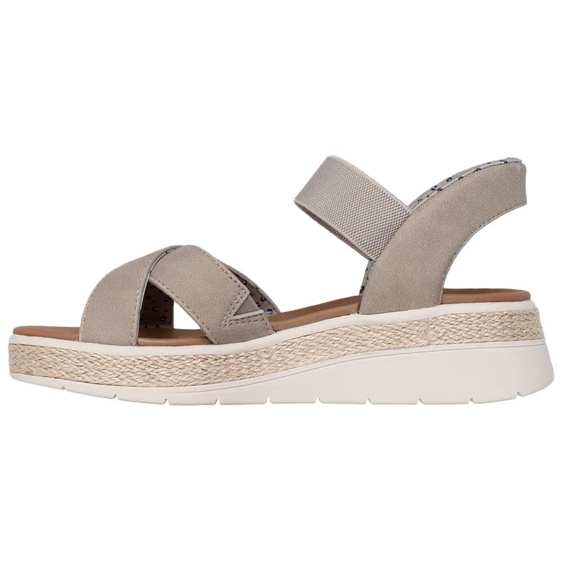 Skechers Bobs Sun Ray - Move Over Casual Comfortable Versatile Beach Sandals Women sandals Brown 114414-TPE 38