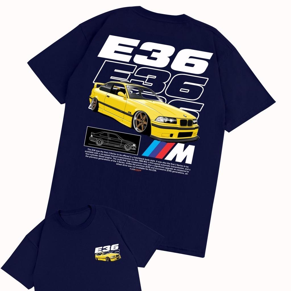 

American BMW E36 M3 JDM Car Culture Men s and Women s T-Shirts Casual Summer New Retro Fashion Streetwear S