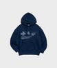 Symbol Logo Graphic Hoodie (Navy)