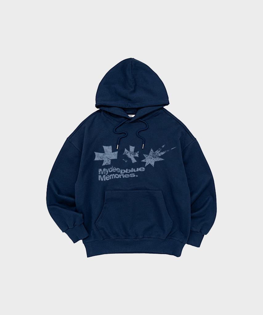 Symbol Logo Graphic Hoodie (Navy)