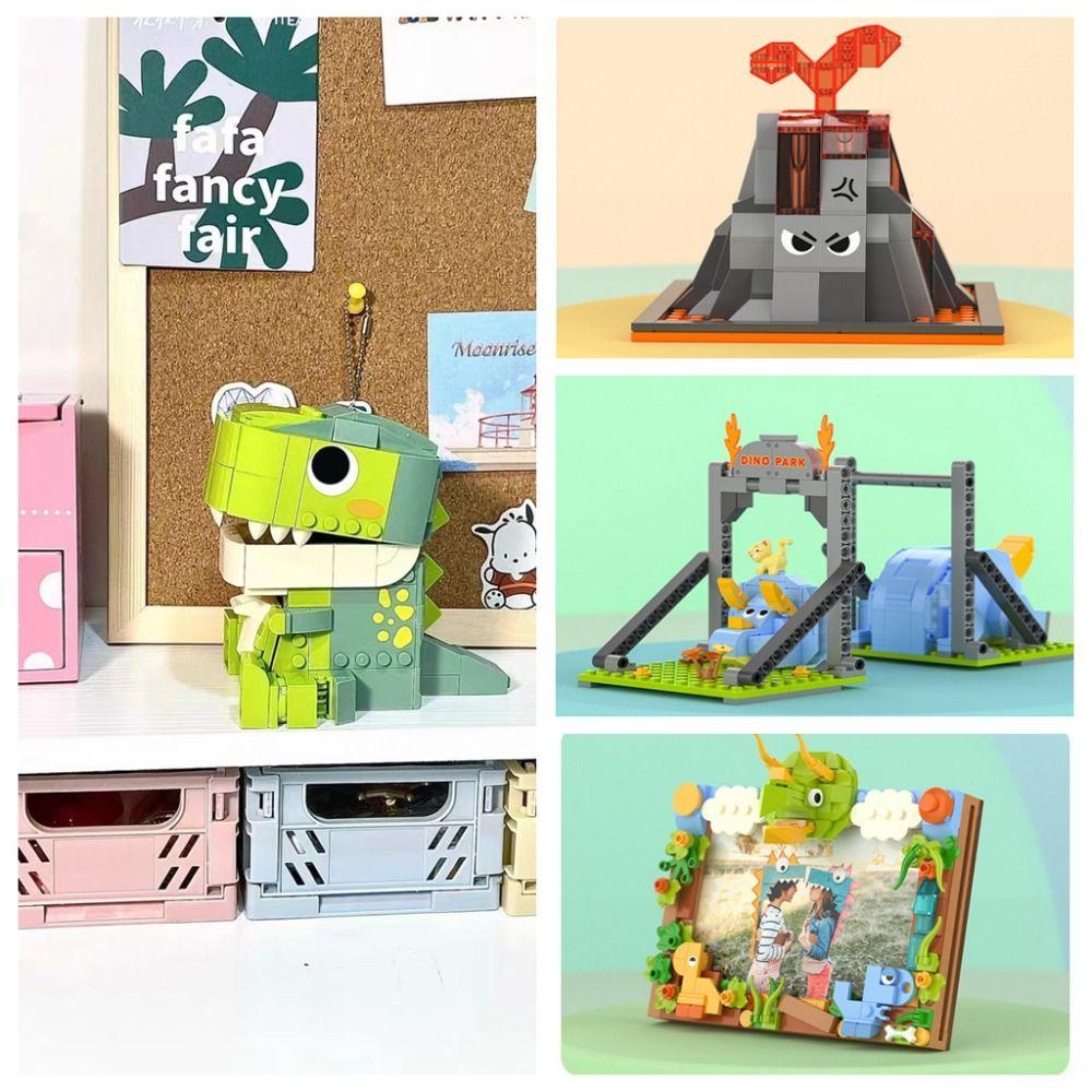 

Dinosaur Dinosaur Building Block Piggy Bank Cartoon Dinosaur Piggy Bank Birthday Gift for Children
