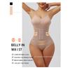 Postpartum Shaping Bodysuit for Women: High-Waisted, Strapless, Tummy-Tucking, Button-Up, Waist-Slimming, Body-Shaping Garment