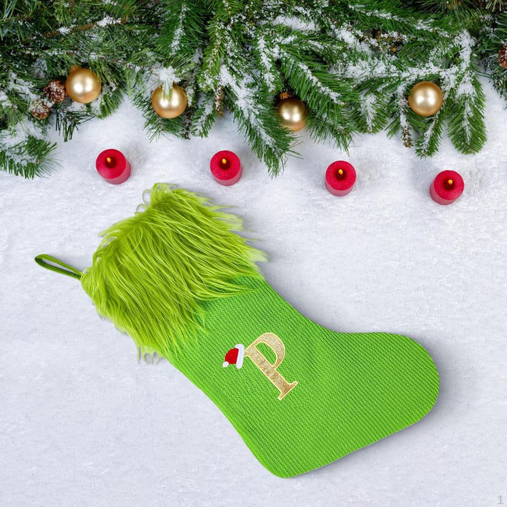 Christmas Stockings 3D Socks Gift Bags Xmas Tree Decorations