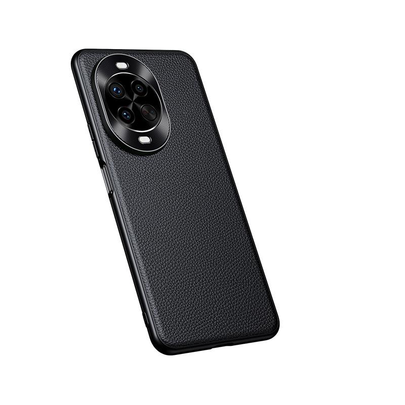 Applicable Huawei nova14ultra mobile phone case lens all-inclusive 14pro anti-drop business ultra-thin Internet celebrity leather case