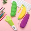 Simple Cute Capacity Pencil Bag Pencil Case Vegetables Stationery Pag