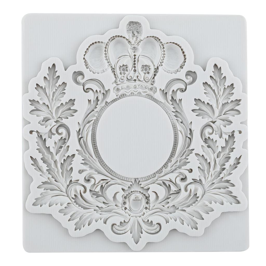 Baroque Photo Frame Silicone Molds Picture Frame Fondant Mold Cake Decorating Tools Cupcake Topper Candy Resin Clay Chocolate Gumpaste Mold