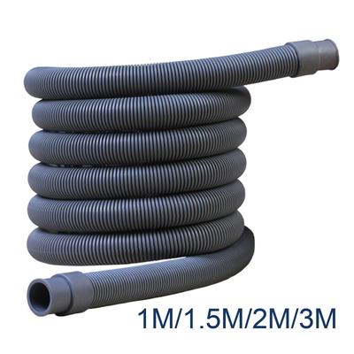 Flexible Corrugated Washing Machine Drain Hose Extension Pipe High Pressure Waste Water Outlet Soft Tube for Laundry Appliances