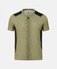 DESCENTE Men'S Colorblock Graphic Short Sleeve T-Shirt Light Khaki Sr321Tts73 (Type B)