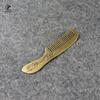 THANKSGIVING gift brass copper Buddha hand lotus Fine-tooth Hairdressing Combs Tangled Straight Hair Comb Care Styling Tool