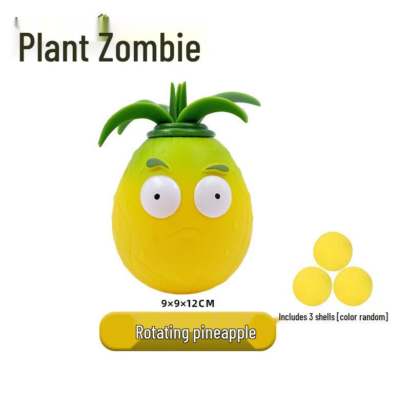 Plants vs. Zombies Toy Set: Machine Bug, Football Gun, Pea Pod, Carnivorous Plant Models
