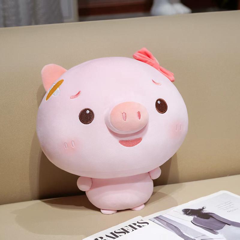 Cute Pig Plush Pillow For Kids Kids Bedroom Decor Soft Toy Gift