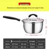 Dirien 16cm 201 Stainless Steel Multi-Purpose Milk Pot