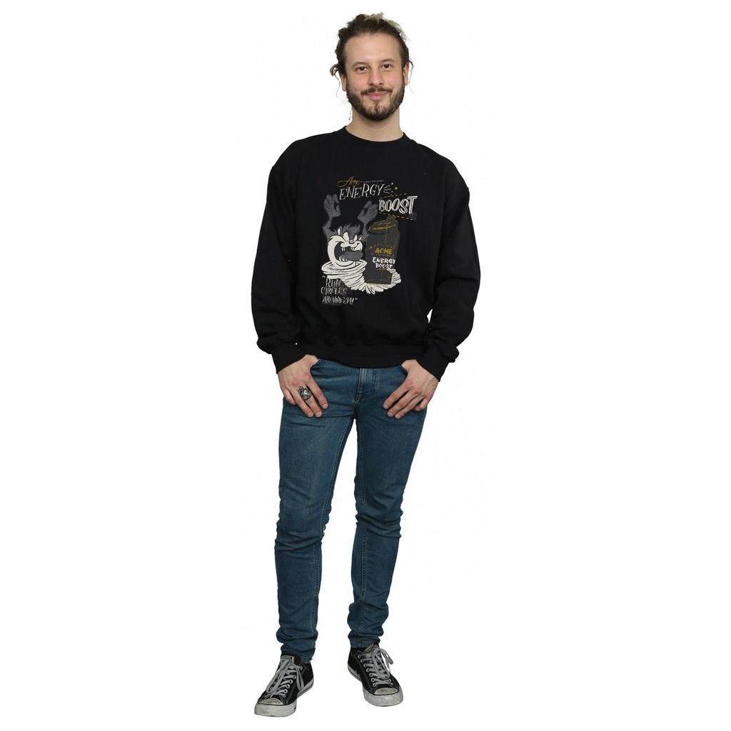 Looney Tunes Mens Taz Energy Boost Sweatshirt