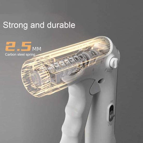 Grip Strength Trainer with Counter 5-60KG Resistance Adjustable Men Women Forearm Exerciser Hand Grip Power Strengthener Developer Fitness Equipment
