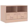 VidaXL TV Cabinet Pink 67x39x44 Cm Steel 841741