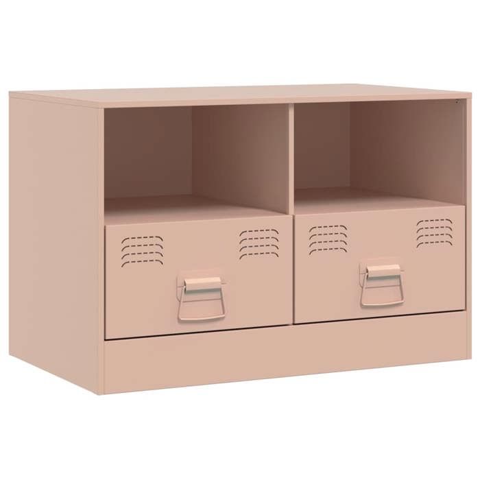 VidaXL TV Cabinet Pink 67x39x44 Cm Steel 841741