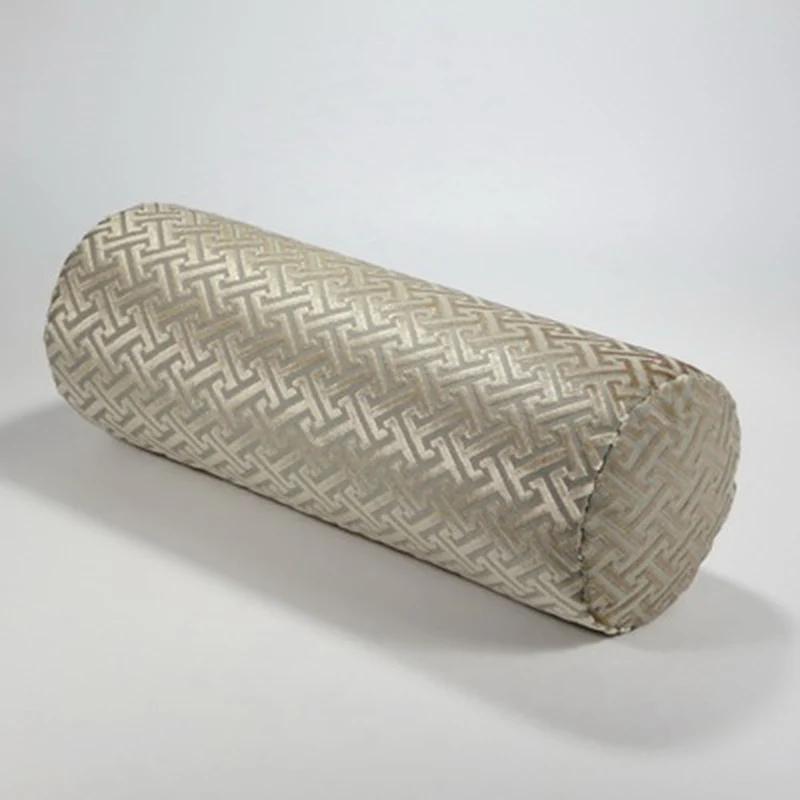 12x40cm Round Removable Washable Lumber Cushion Pillow Bed Roll Cushion Head Leg Back Support Light Travel Column Pillow