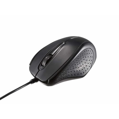 Buffalo BSMRU21BKZ Wired IR LED Mouse 3 Buttons Black