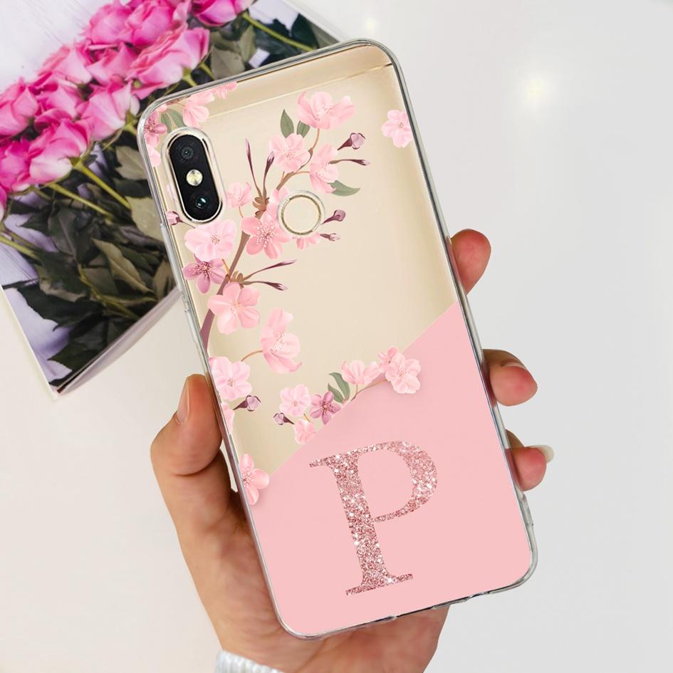 For Xiaomi Redmi Note 5 Case Cover Redmi Note 5 Pro Shockproof Letters Phone Cases For Redmi Note5 Pro Silicone Clear TPU Bumper Redmi Note 5