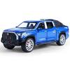 Xmwcj1 1:32 Toyota Tundra Pickup Car Model Diecast & Toy Metal Off-Road Vehicles Car Model Simulation Sound Light Childrens Toy Gift