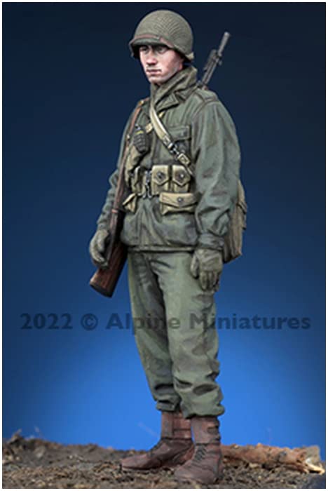 Alpine Miniature World War II US Army Infantry Winter Infantry Resin Kit AM35304 1/35